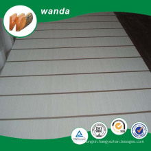 18mm display melamine MDF slatwall board